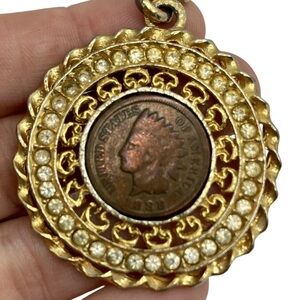 Vintage Coin Pendant date 1888